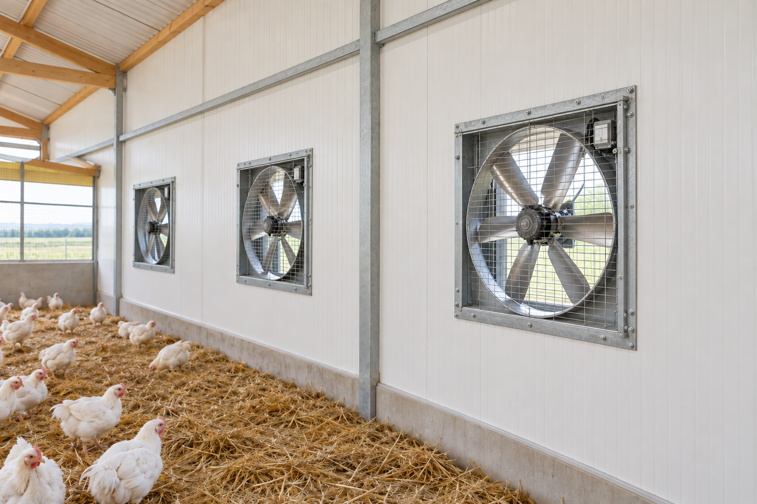 Illustration métier — Ventilation industrielle